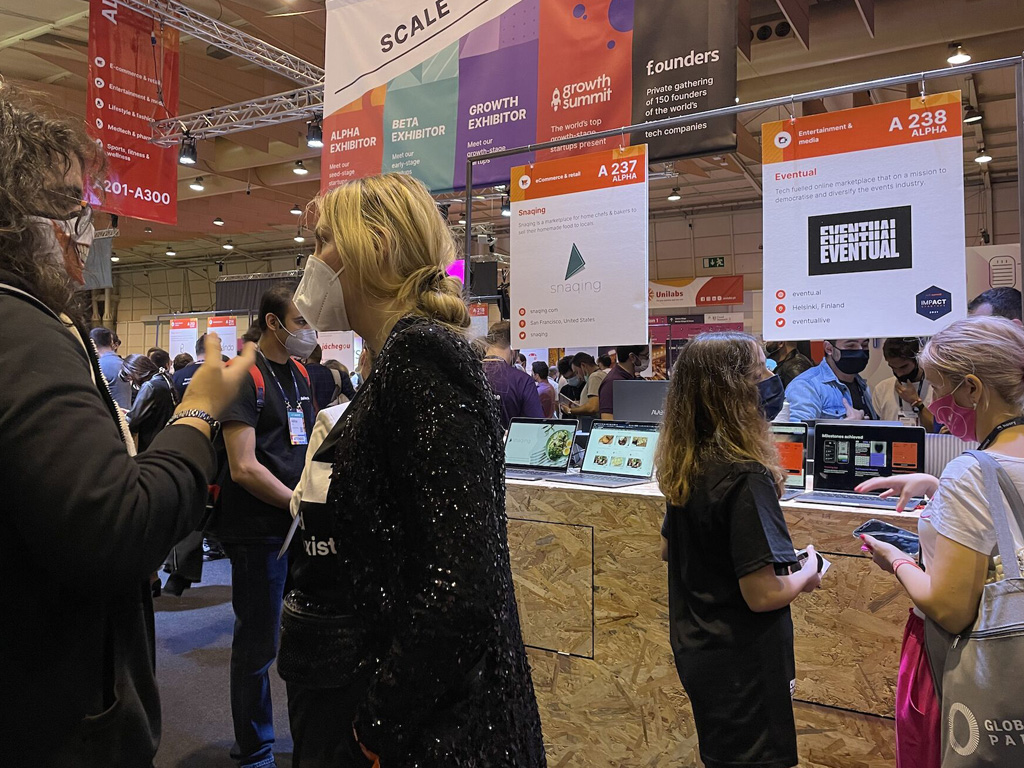 Eventual Exhibition Day at Web Summit 2021