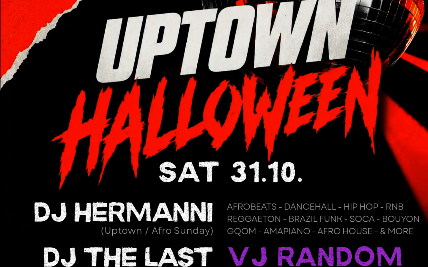 Uptown Halloween 31.10.2026